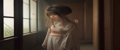 含羞草网站用于企业内训场景：培训讲师在投影幕前展示含羞草网站的分类导航界面，台下学员认真记录，会议室环境整洁明亮